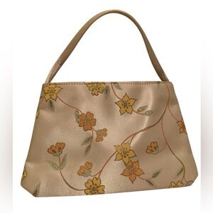 Floral Top-Handle Bag